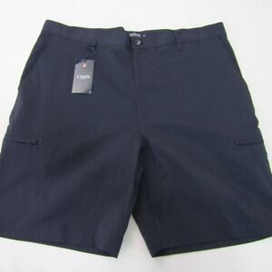 Chaps Navy Blue Cargo Shorts Men's sz 28" NWT Golf Sports Flat Front Outdoor